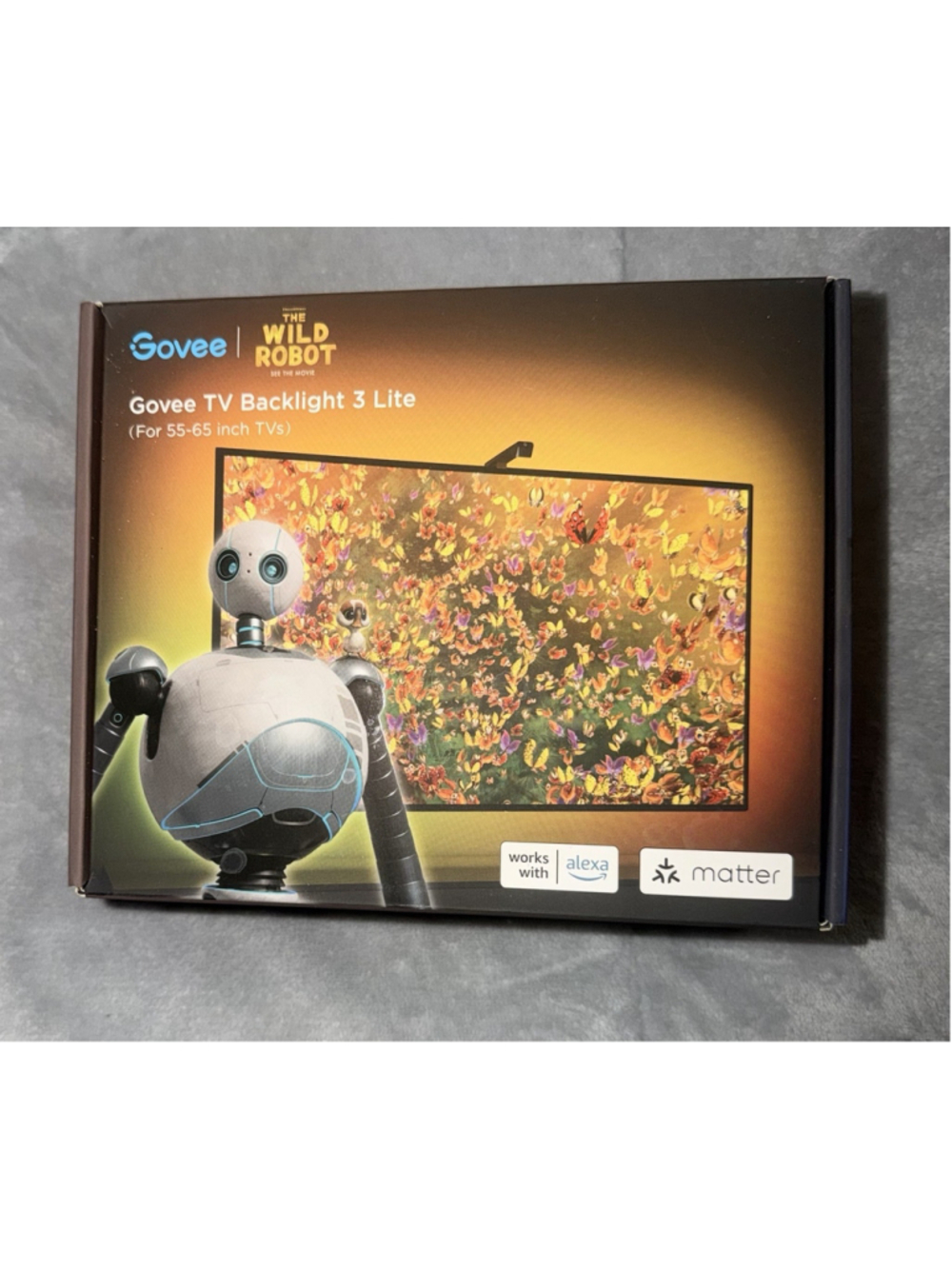 GOVEE The Wild Robot TV Backlight 3 Lite For 55-65 Inch TVs Model H6099